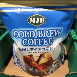 MJB 冷泡咖啡濾泡包 冷泡咖啡包 好市多 夏天飲品 冰咖啡 咖啡濾包