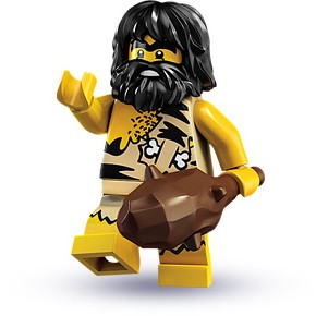 《Brick Factory》全新 樂高 LEGO 8683 第 一代 1代 男 原始人 Caveman 人偶