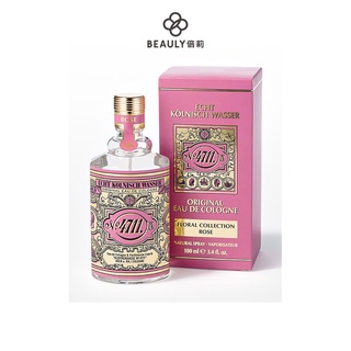 4711 Floral Collection 玫瑰古龍水 100ml 《BEAULY倍莉》女性香水 女士香水 聖誕禮物