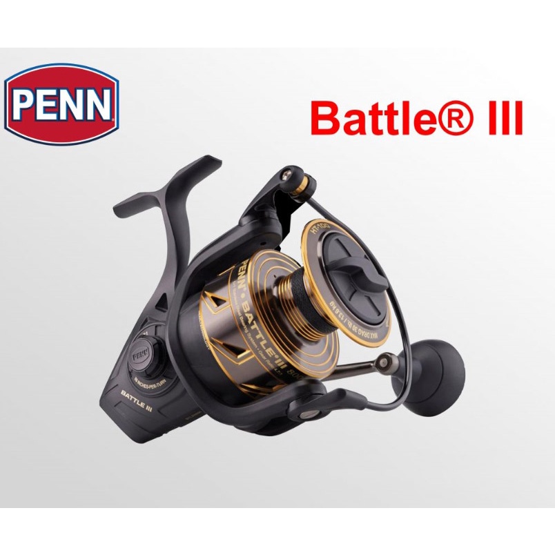 【鄭哥釣具】PENN 21年 BATTLE III BTL3 紡車 捲線器 大物捲線器 路亞 磯釣 沉底 岸拋 船釣