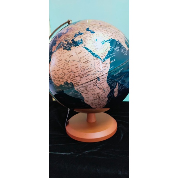 地球儀 12吋 藍色 地圖 學習 教學 開學禮物 畢業禮物 兒童禮物 青少年 地理 世界觀 學生 擺飾 擺設 裝飾品
