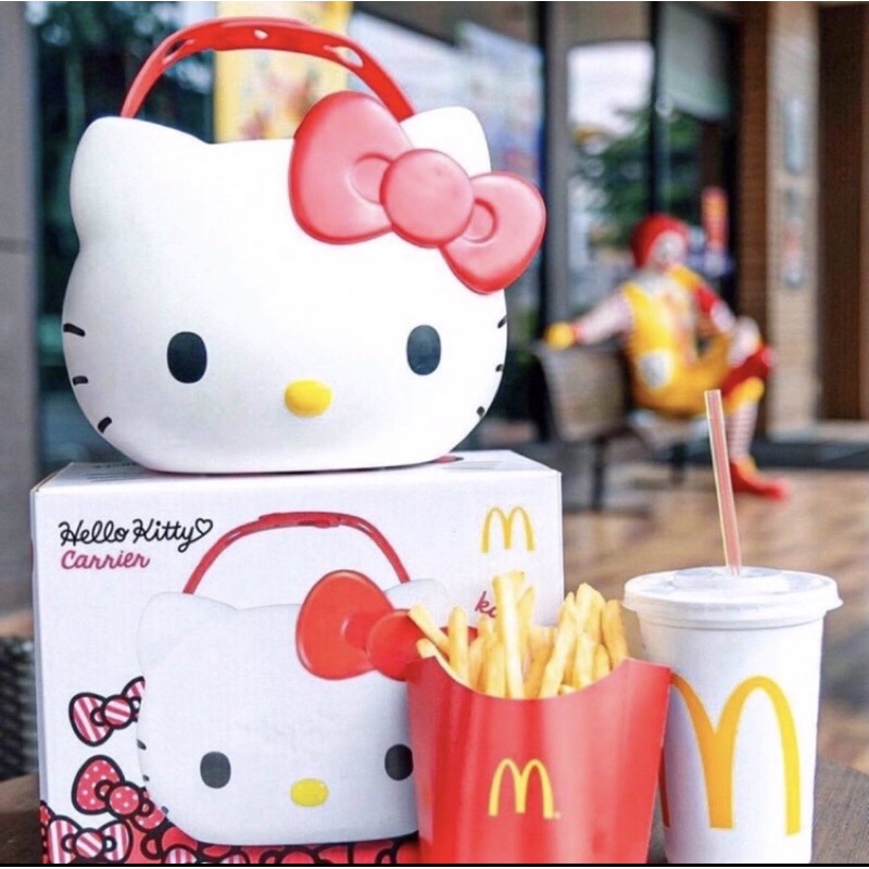 🍟麥當勞🍔限定Hello kitty萬用置物籃