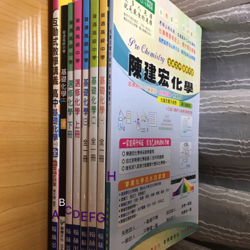 高中 化學課本 互動式教學講義 陳建宏化學 基礎化學 選修化學 補習班講義