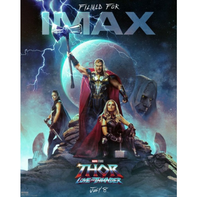 【電影周邊】❗正版❗雷神索爾4：愛與雷霆 電影周邊 IMAX海報 A3 全台限量3900張