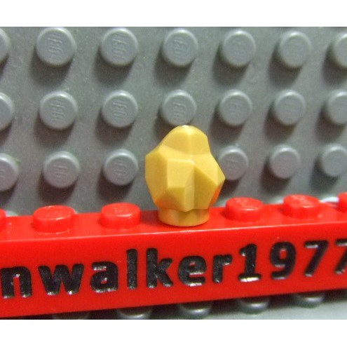 【積木2010】樂高 LEGO 珍珠金色 礦石 金塊 黃金 金礦 / 道具 35646 Pearl Gold Rock