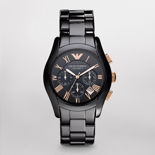 EMPORIO ARMANI經典陶瓷腕錶42mm(AR1410)