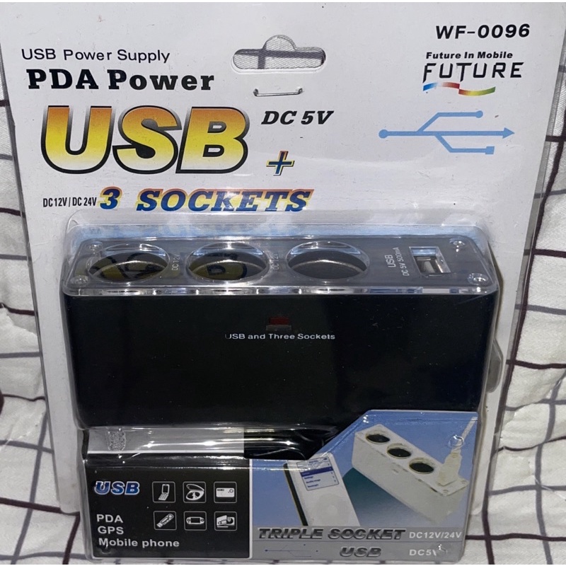 (全新)點菸器擴充 汽車USB充電器 點菸器充電座