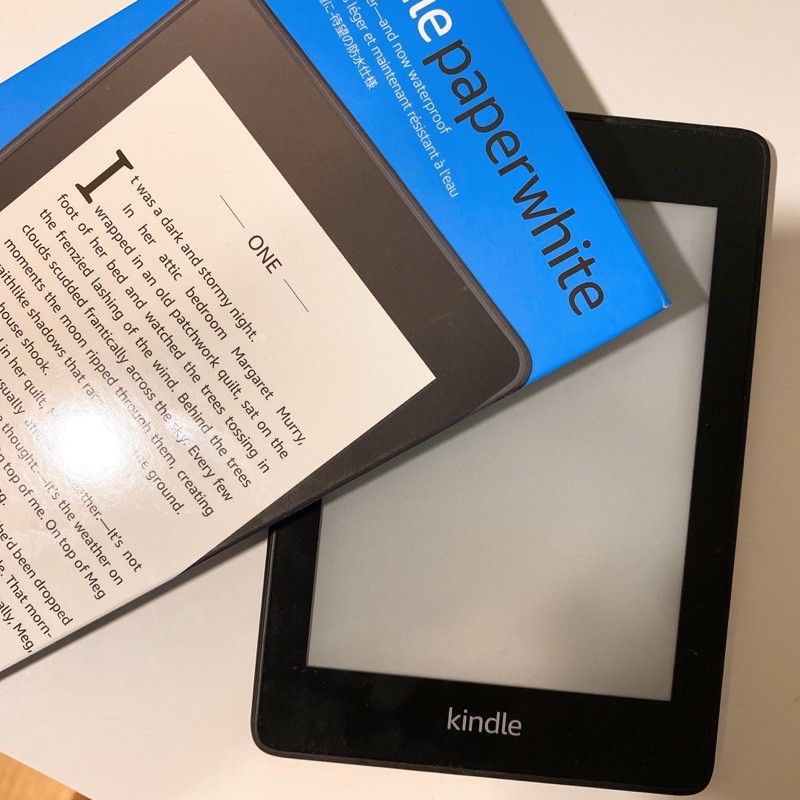 二手 黑色kindle Paperwhite 32g Wifi 無廣告版本 蝦皮購物