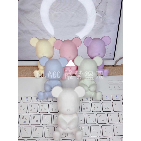 Bo Acc 快速出貨 可愛握手熊暴力熊擴香石可加購出風口夾交換禮物送禮生日禮物婚禮小物 蝦皮購物