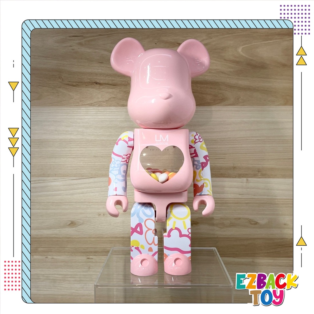 【Ezback 藝立倍】Be@rbrick 1000% UM JUNIOR MACAU 粉