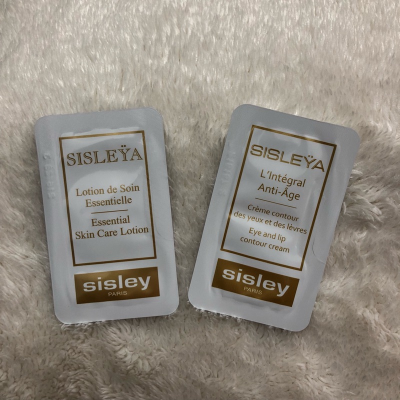 [ sisley / 希思黎 ] 抗皺活膚御緻眼唇霜 / 抗皺活膚前導水精華 / 極致賦活水漾精華 體驗包