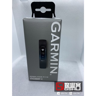 GARMIN vívosmart 4 智慧健康心率手環 /尺寸 S-M 曜岩黑 產品料號 010-01995-40