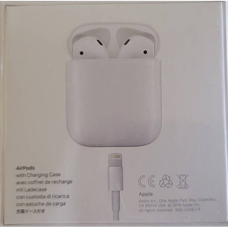 全新未拆公司貨apple airpods 二代 a2031 a2032 無線藍芽耳機 藍牙