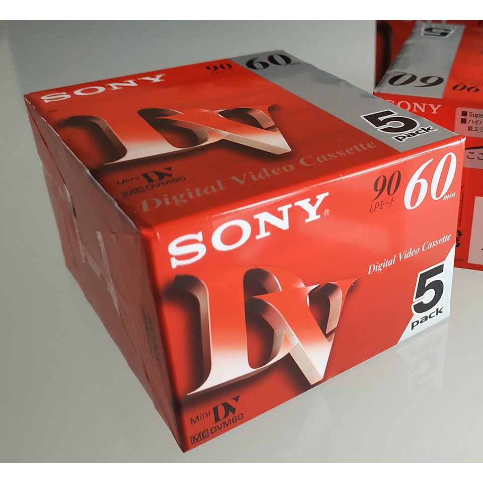 【日本製造】SONY全新空白DV數位攝影帶(Mini DV)(買10送1)