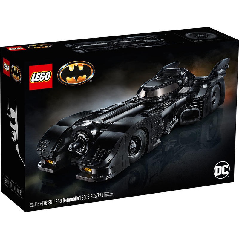 現貨 正版 樂高 LEGO DC 76139 1989 經典 蝙蝠車 Batmobile 3306pcs 公司貨