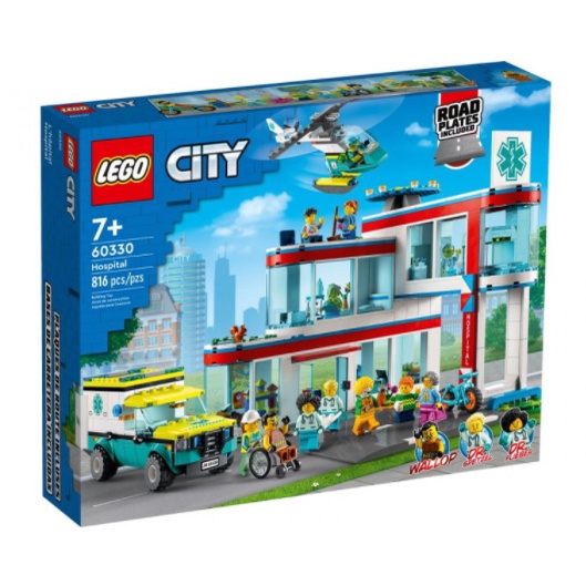 正版公司貨 LEGO 樂高 CITY系列 LEGO 60330 城市醫院