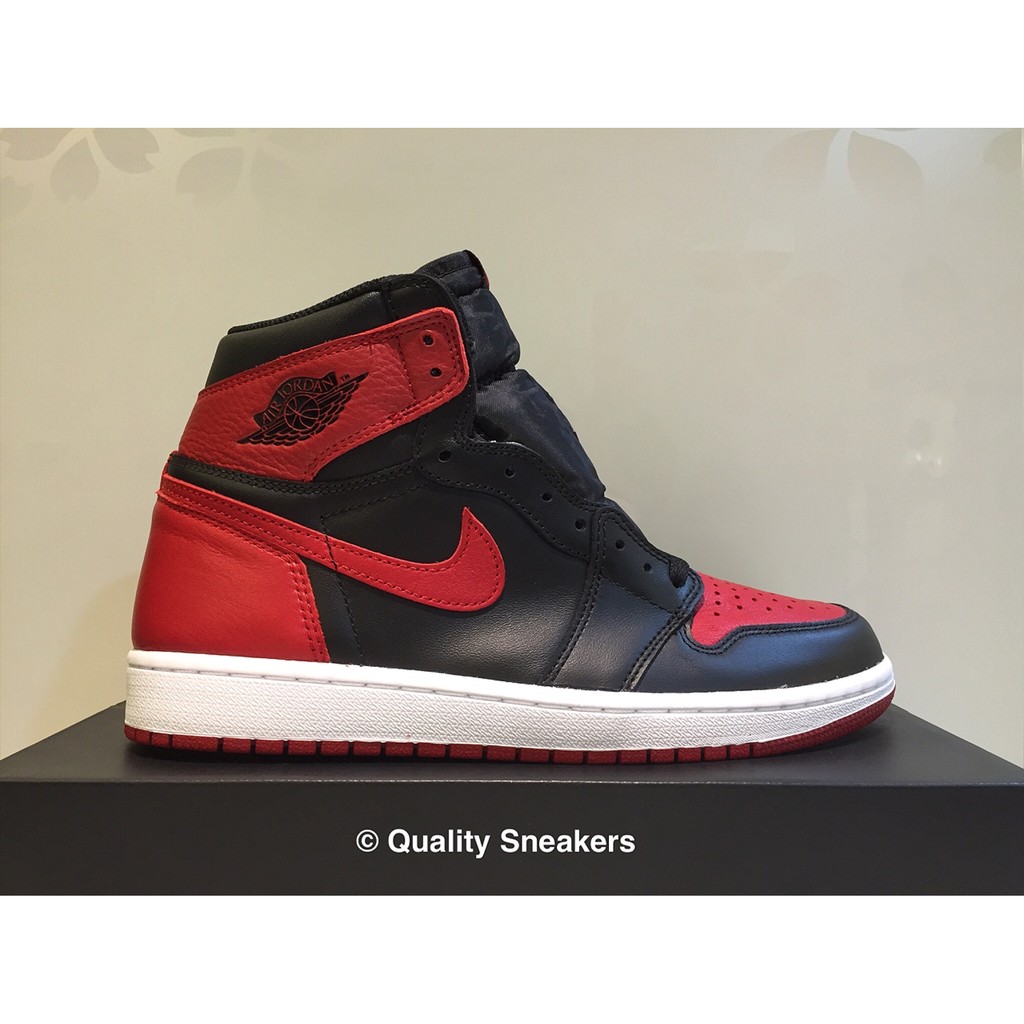 Quality Sneakers - Jordan 1 Retro OG Banned 黑紅 555088 001