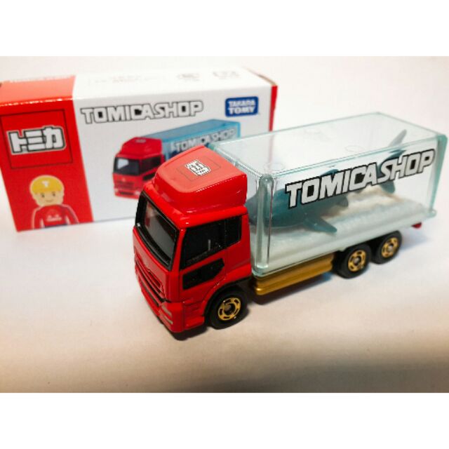 TOMICA　SHOP限定 多美合金小車 鯊魚搬運車  特注  水族 動物園水族館 鯊魚 運輸車