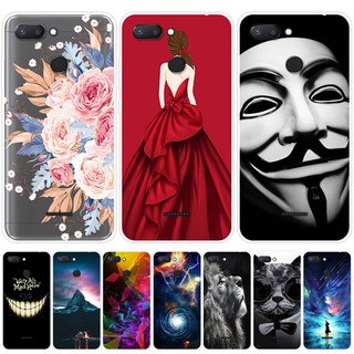 REDMI XIAOMI 小米紅米6 6A手機殼矽膠卡通彩繪TPU軟殼小米紅米6手機殼紅米6A