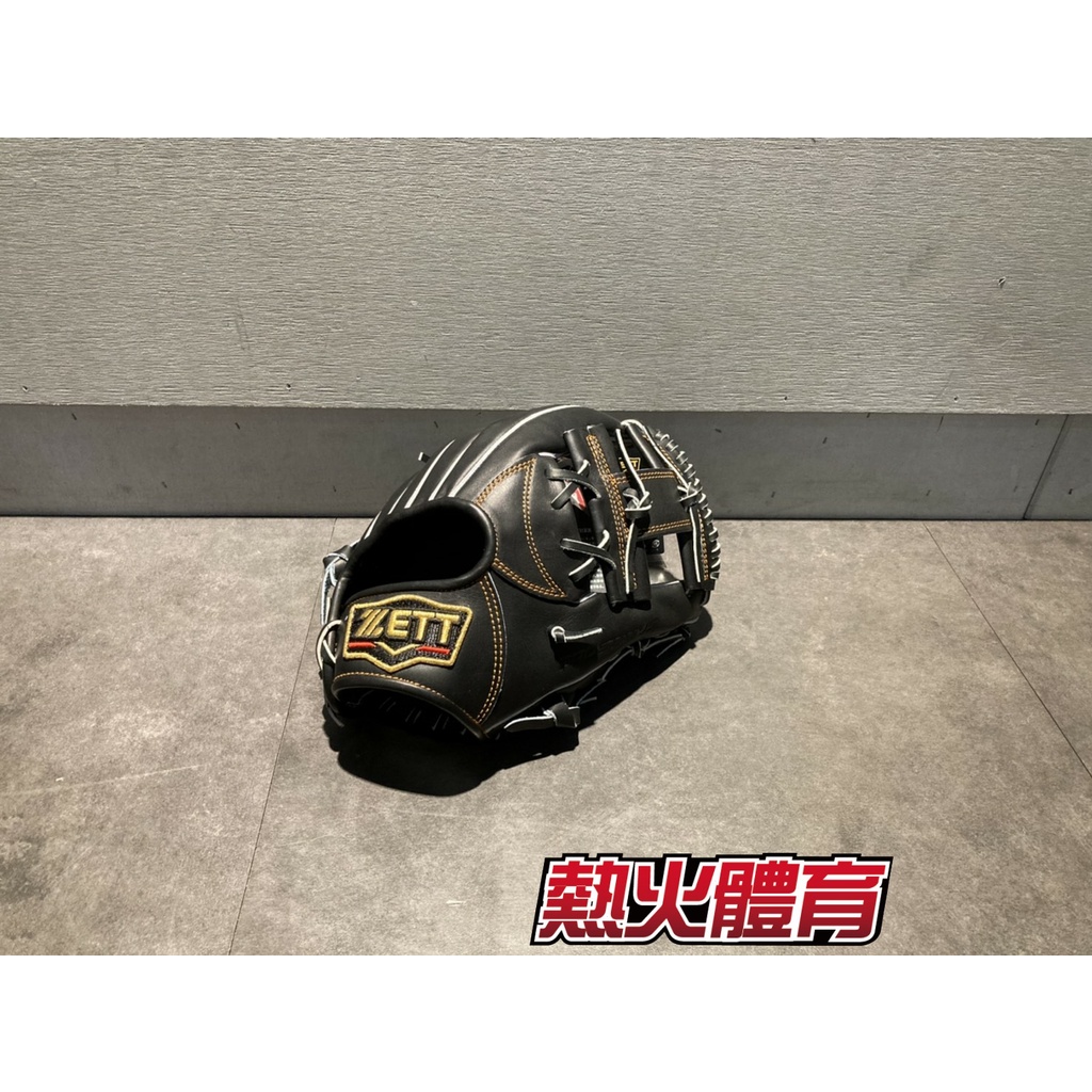 【熱火體育】ZETT 進口 日本製 Prostatus 頂級硬式 今宮款 棒壘球 接球手套 工字 黑 BPROG760