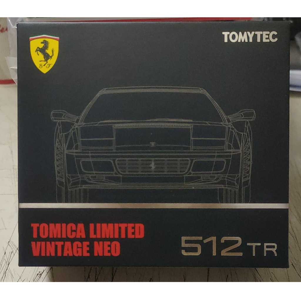 (現貨) Tomytec Tomica 多美 512TR  Ferrari 法拉利  TLV 黑色