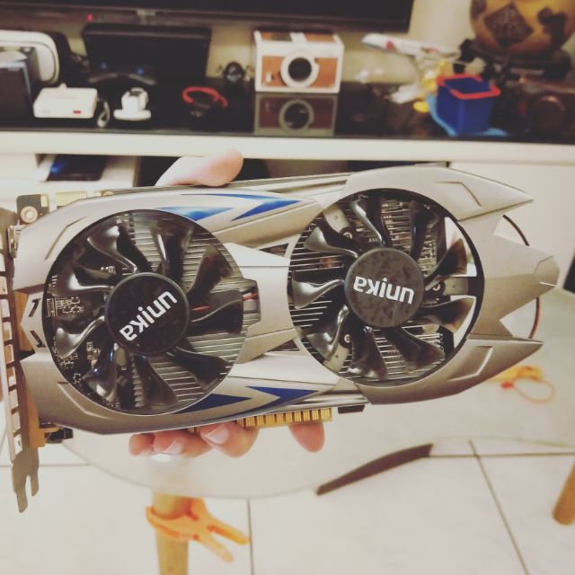 雙敏 顯示卡GTX750ti 1G UNIKA