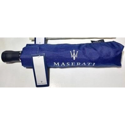 全新MASERATI 瑪莎拉蒂 自動開合精品傘 (僅藍色一隻)