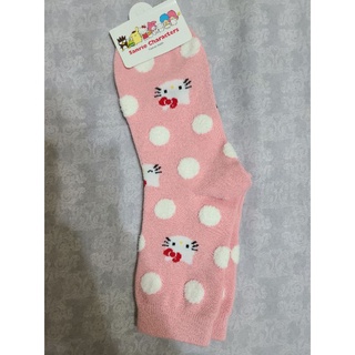 Hello Kitty 凱蒂貓 可愛 韓版 襪子 休閒襪 中筒襪 女襪