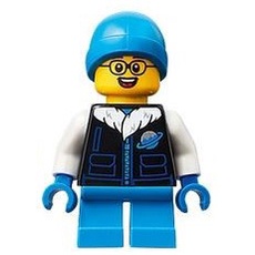LEGO 80109 拆售 人偶 戴毛帽 小孩