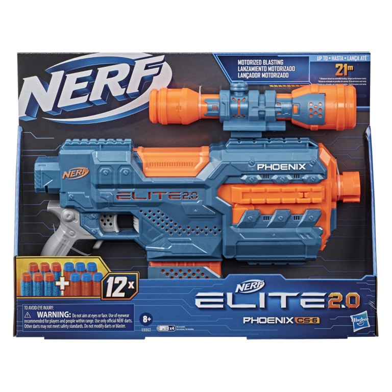 【孩之寶Hasbro】NERF 菁英系列 ELITE 2.0 復活者 E9962(戶外玩具/軟彈槍/兒童玩具槍/射擊)