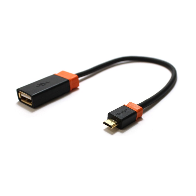 【福利品】群加 PowerSync USB2.0 OTG 轉接線/傳輸線 (USB2-KROTG0180)