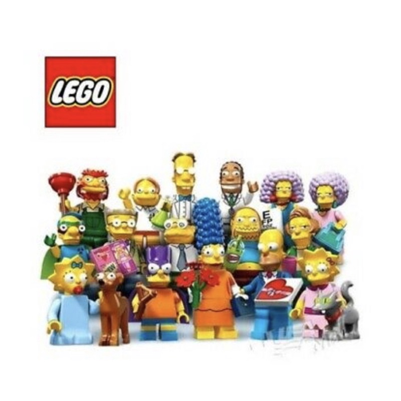 LEGO 樂高 71009 辛普森二代人偶包 抽抽樂 一套十六隻 送彩盒