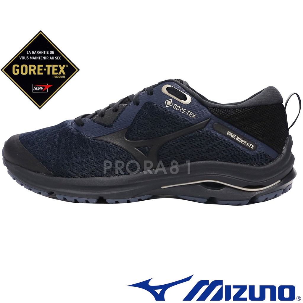 Mizuno J1GC-207910 深丈青 RIDER GORE-TEX 防水材質慢跑鞋 002M 免運費加贈襪子