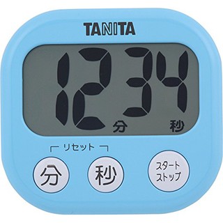 【小胖日貨】現貨 日本 TANITA 大螢幕顯示 100分計 電子計時器 ◎藍色◎TD-384-BL
