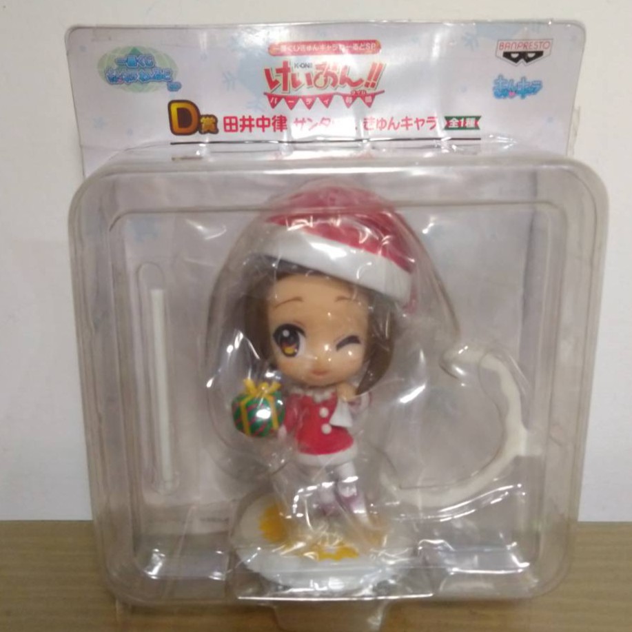 《203公仔》【日版全新】K-ON 輕音部 田井中律 D賞 派對時間 聖誕 ver. 公仔 景品 一番賞 正版