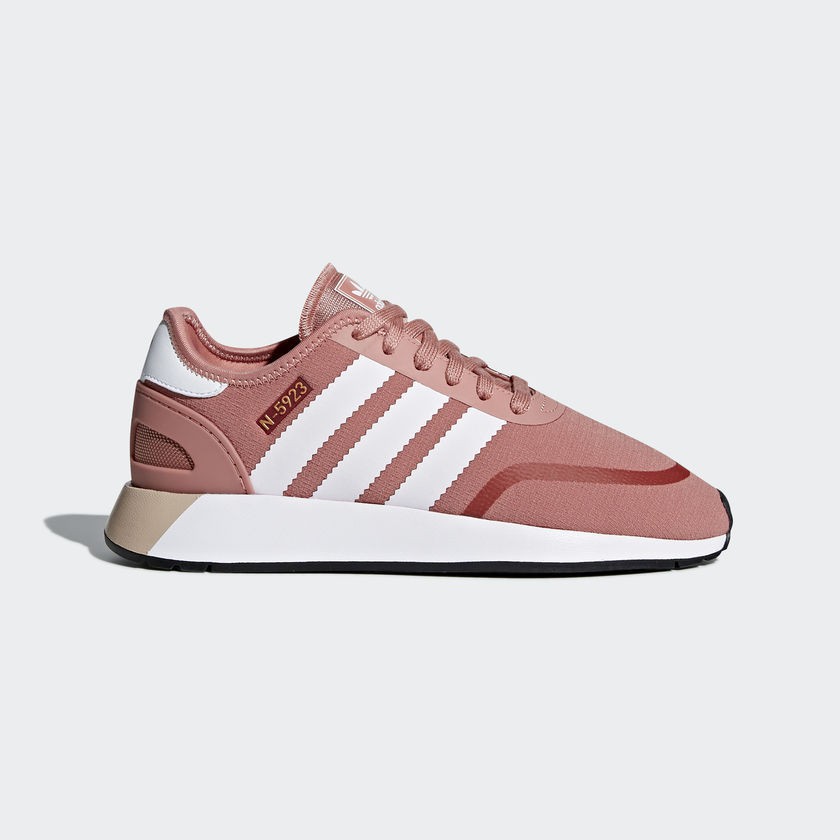 【小八】adidas Iniki Runner N-5923 W Ash Pink 玫瑰粉 AQ0267