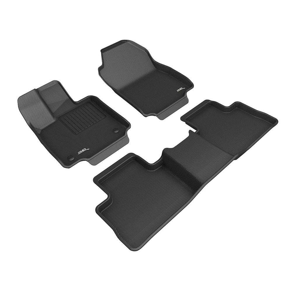 3D 卡固立體汽車踏墊 適用於 TOYOTA RAV4 2019~2021(汽油版限定)【叭叭買手】
