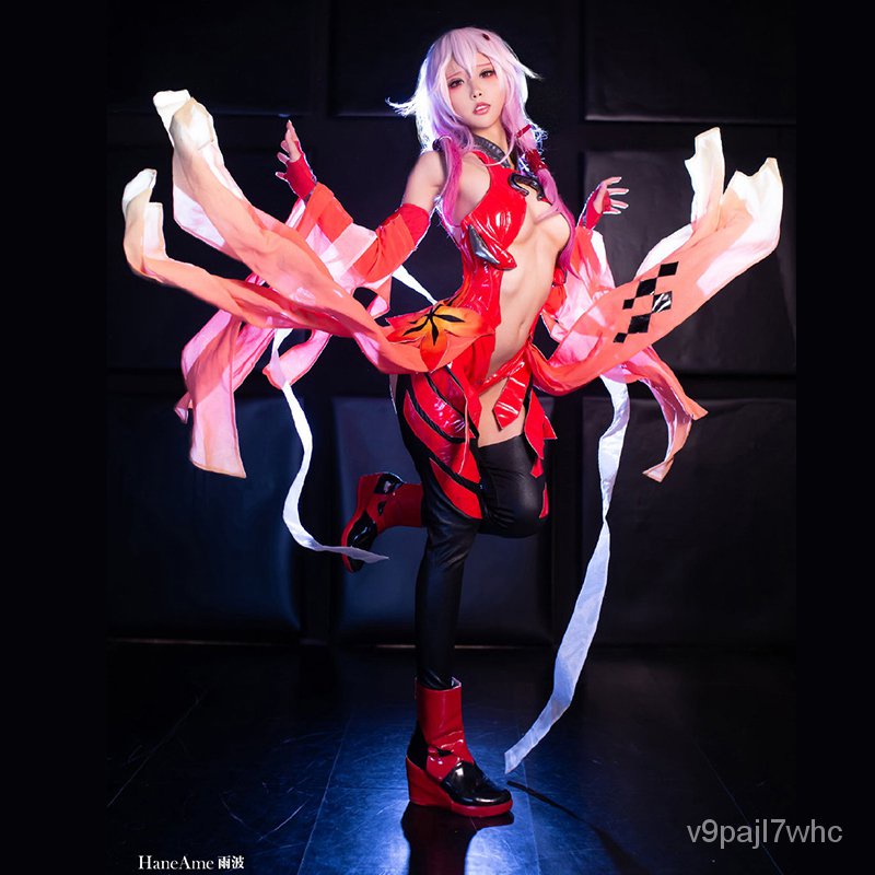 角色扮演服裝cos服icos楪祈金魚裝icos罪惡王冠egoist紅色戰鬥服cospla超級英雄電影動漫文創周邊 蝦皮購物