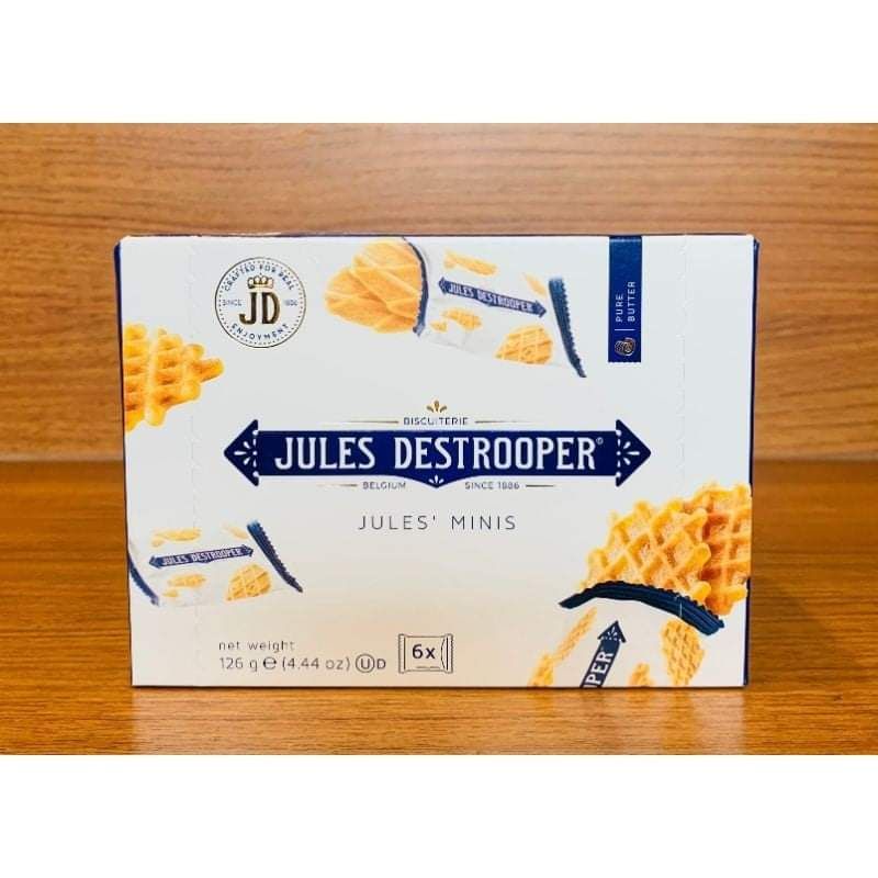 ✨現貨✨茱莉詩比利時雙享奶油餅 126g即期 即期特價JULES DESTROOPER茱莉絲