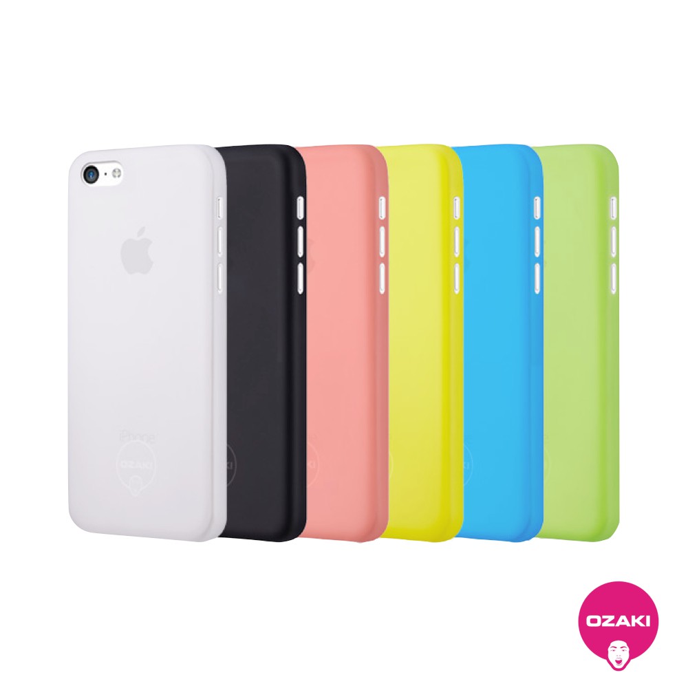Ozaki iPhone 5C O!coat 0.3 Jelly 超薄 保護殼
