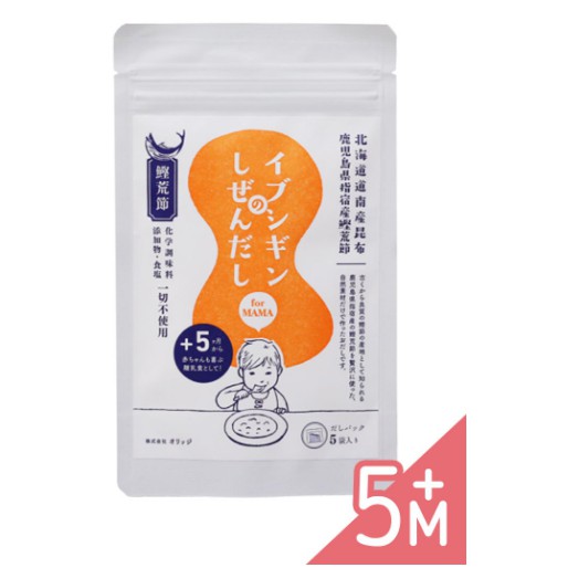 日本ORIDGE-無食鹽昆布柴魚粉-湯包裝(5包入/包)
