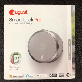 『現貨 二手』August Smart Lock Pro 智慧門鎖 支援 Homekit . Alexa. Google