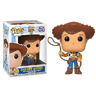 【QQ公仔物語】【AA172】【現貨滿千免運】Funko POP Disney Toy Story 玩具總動員4 胡迪