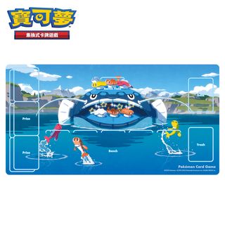 PTCG《橡膠對戰桌墊》上菜與吃吼霸 9346632（Pokemon 寶可夢集換式卡牌遊戲）