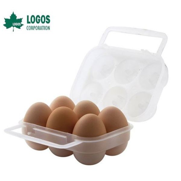 LOGOS-抗菌蛋盒6粒裝 雞蛋盒 蛋盒#84701000