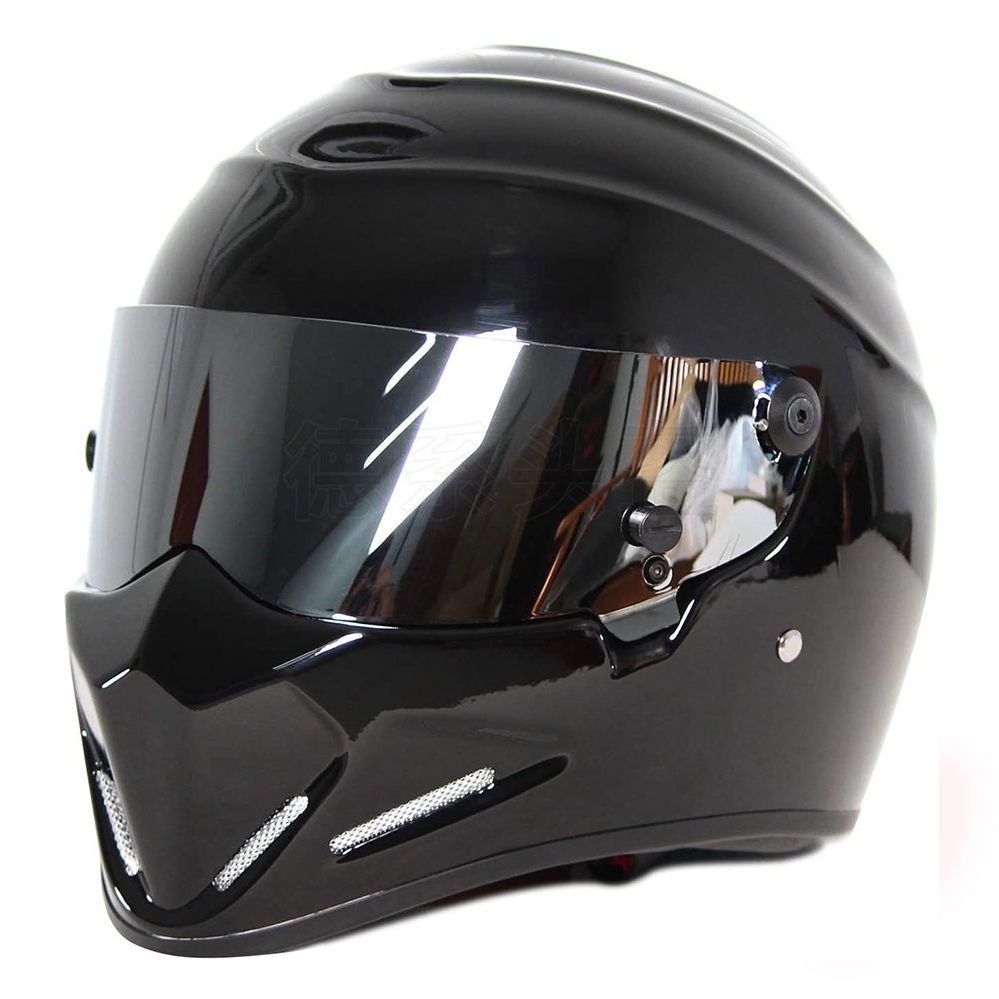 □✻﹍CRG ATV-4 復古機車 摩托車 卡丁車 全盔 豬頭盔 超輕玻璃鋼 來夢