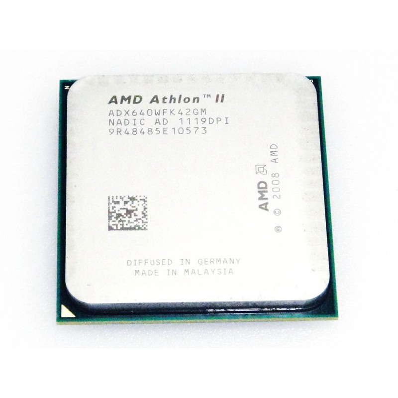 AMD Athlon II X4 640 四核心 AM3+ / 938 / 3.0G 處理器、拆機良品