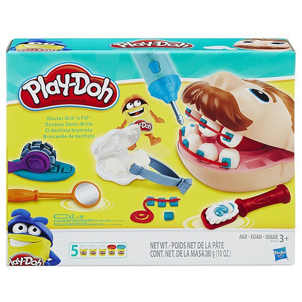 【培樂多Play-Doh】創意DIY黏土 天才小牙醫遊戲組 B5520