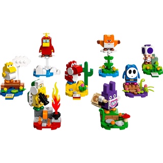 【台中翔智積木】LEGO 樂高 Super Mario 瑪利歐系列 人偶包 第5代 71410 8隻 不重複