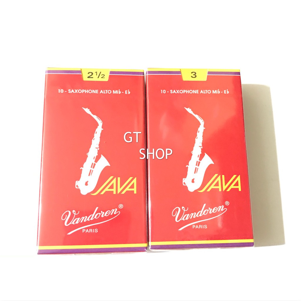 法國 Vandoren JAVA  紅盒 中音 薩克斯風 Alto Sax 竹片 2.5 3 號